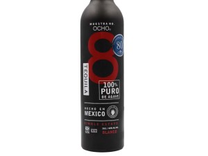 Ocho Las Aguilas Black bottle Tequila blanco