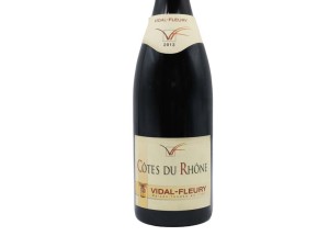 Côtes du Rhône rouge Vidal Fleury