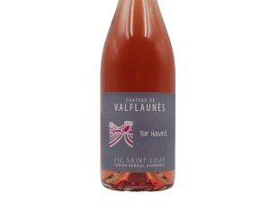 Château de Valflaunès Par Hasard rosé gourmand au pic saint loup en Languedoc