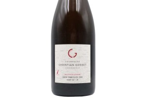 Christian Gosset Croix Courcelles Blanc de Pinot noir et Chardonnay